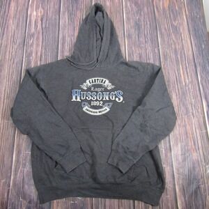 Hussong's Cantina Hoodie Mens Large Pullover Ensenada Mexico 1892 Lager Beer